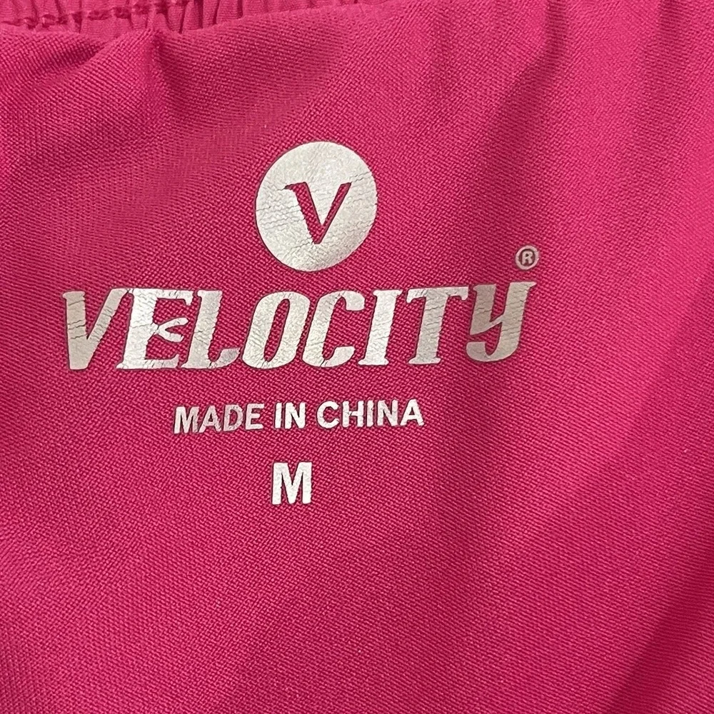 Women's Velocity Athletic Running Shorts -Fuchsia / Pink Size Medium Athleisure